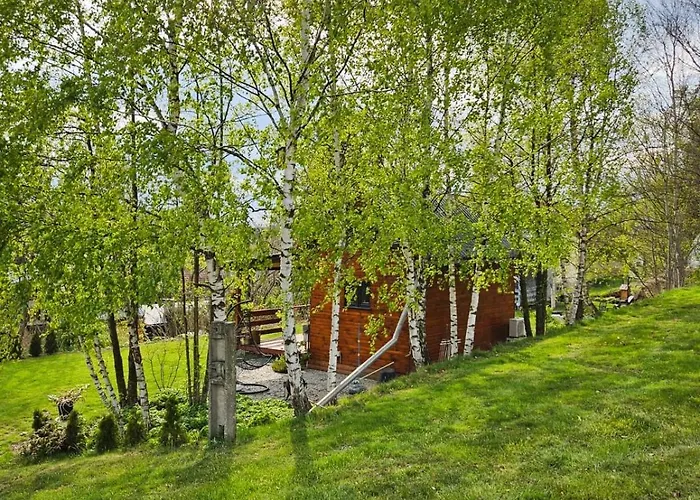 Na Korcie Feriehus Lubomierz (Lower Silesia)